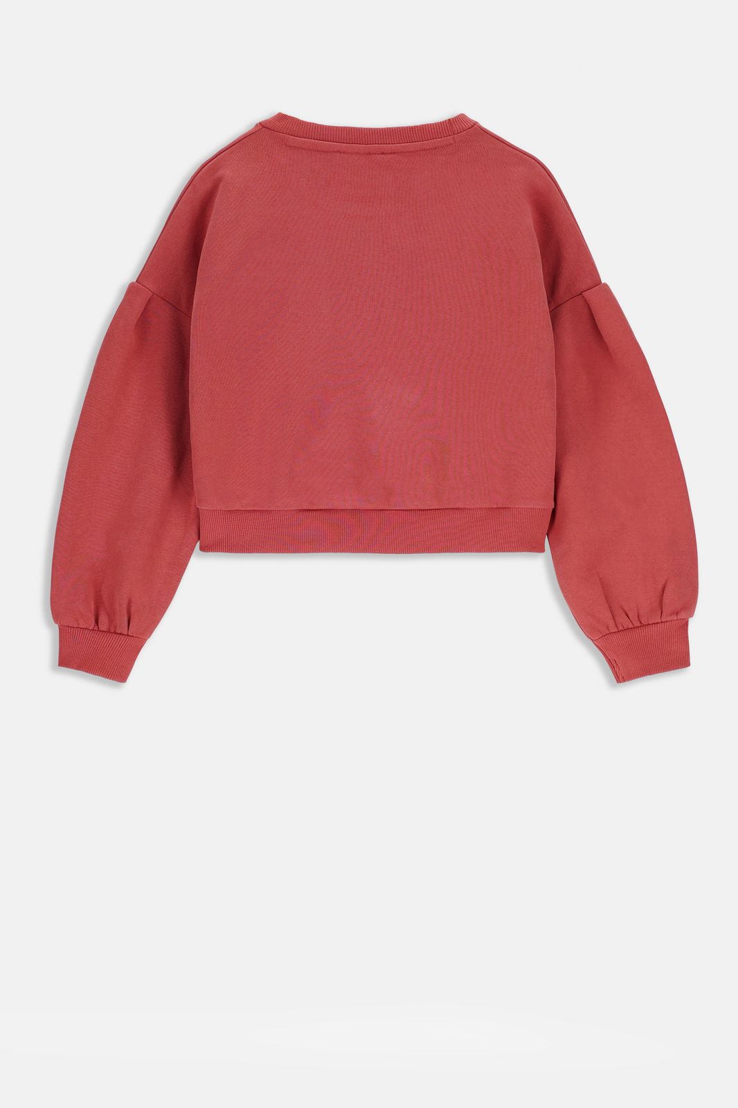 Sweater mit Artwork-Print - rot