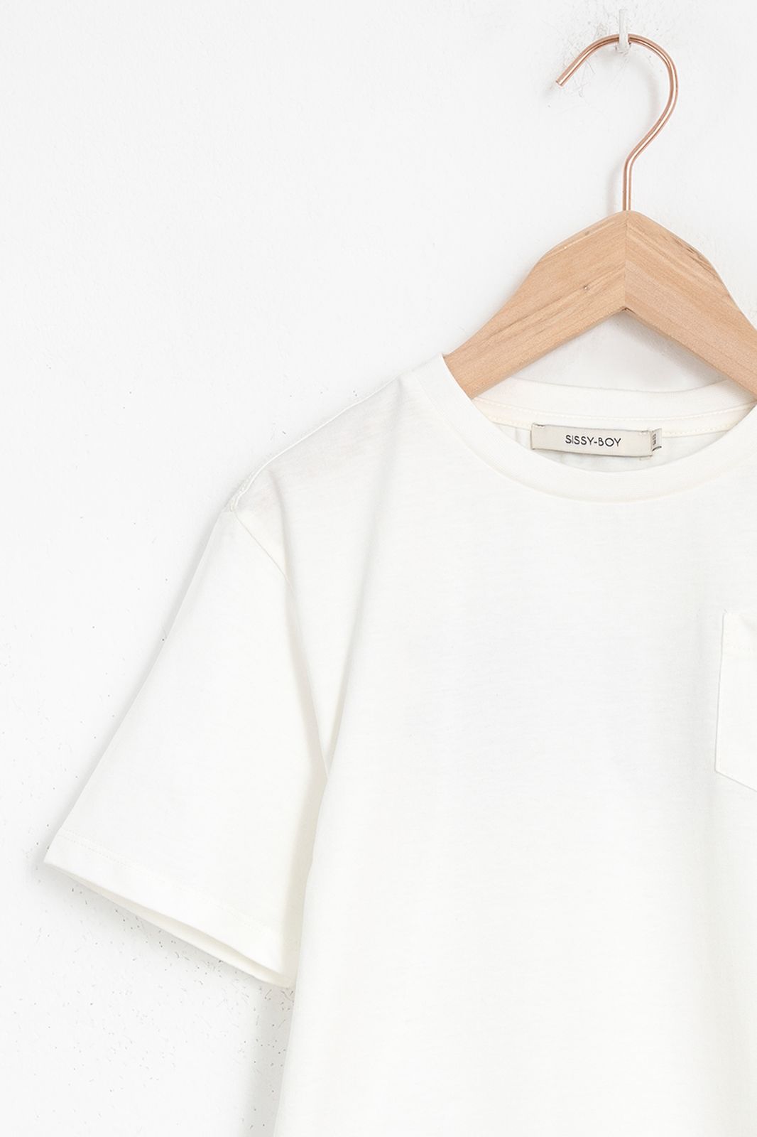Oversize-Shirt mit Palmen-Print - weiß