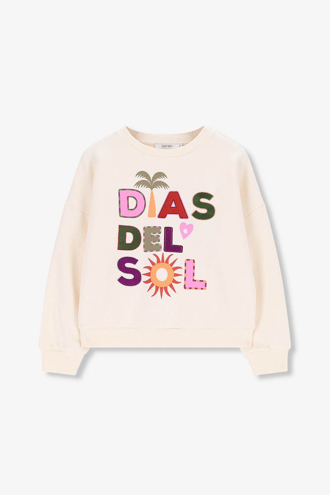 Sweat avec illustration - blanc