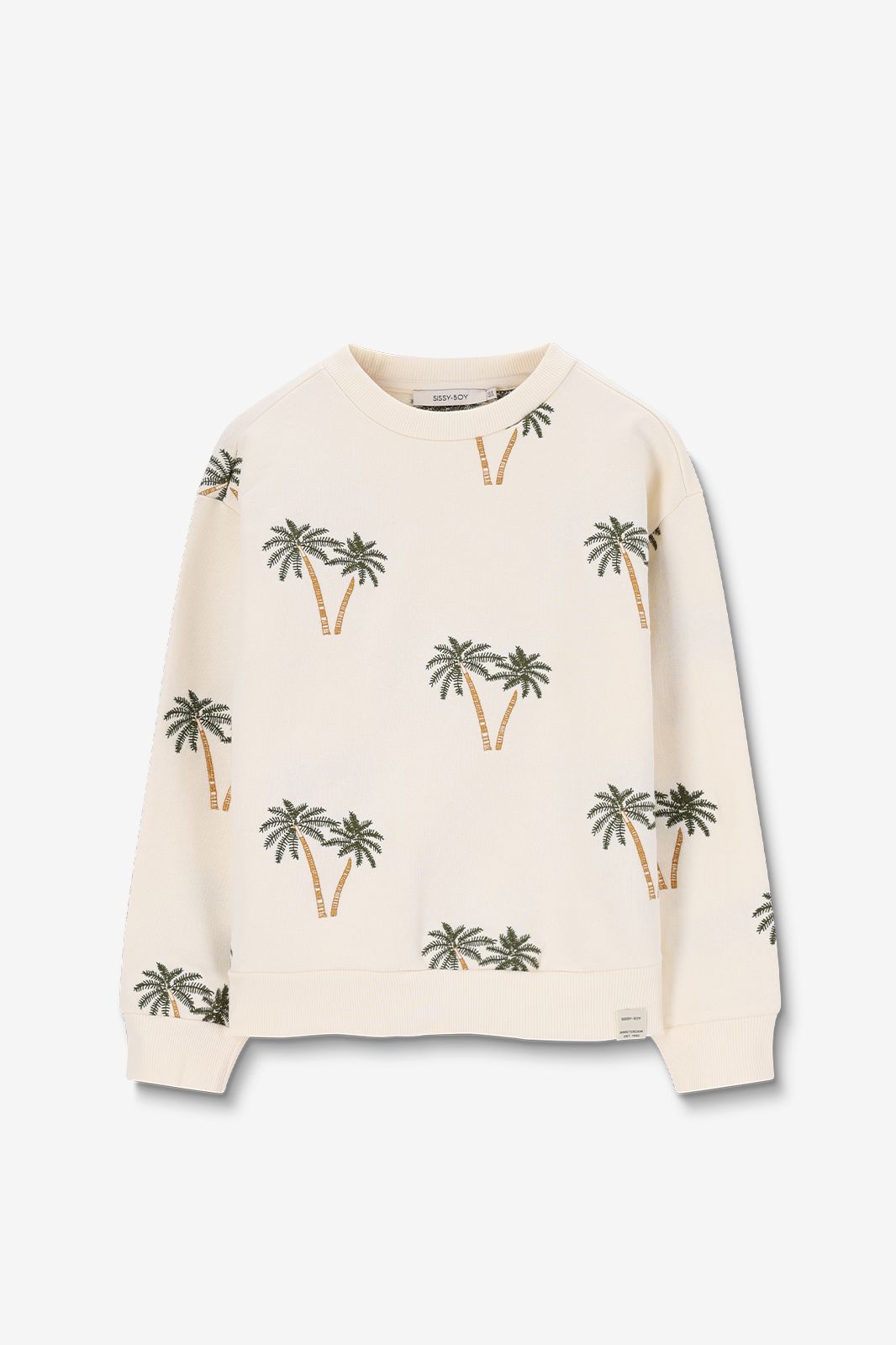 Sweat avec palmiers - blanc
