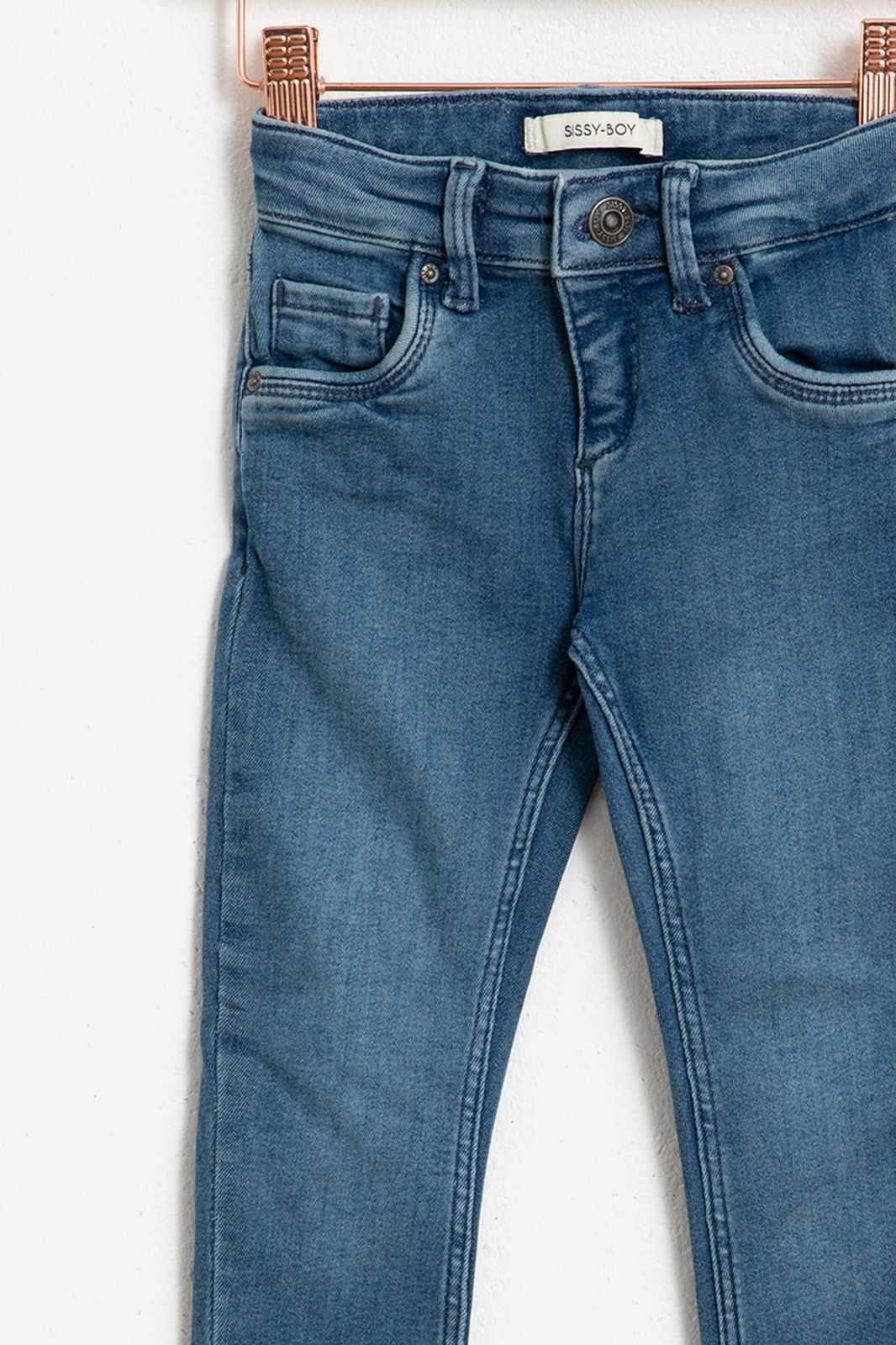 jeans coupe étroite - bleu