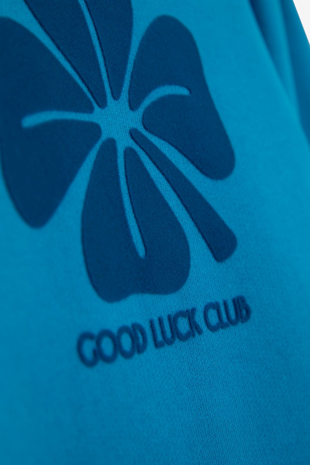 Sweat Good luck club - bleu