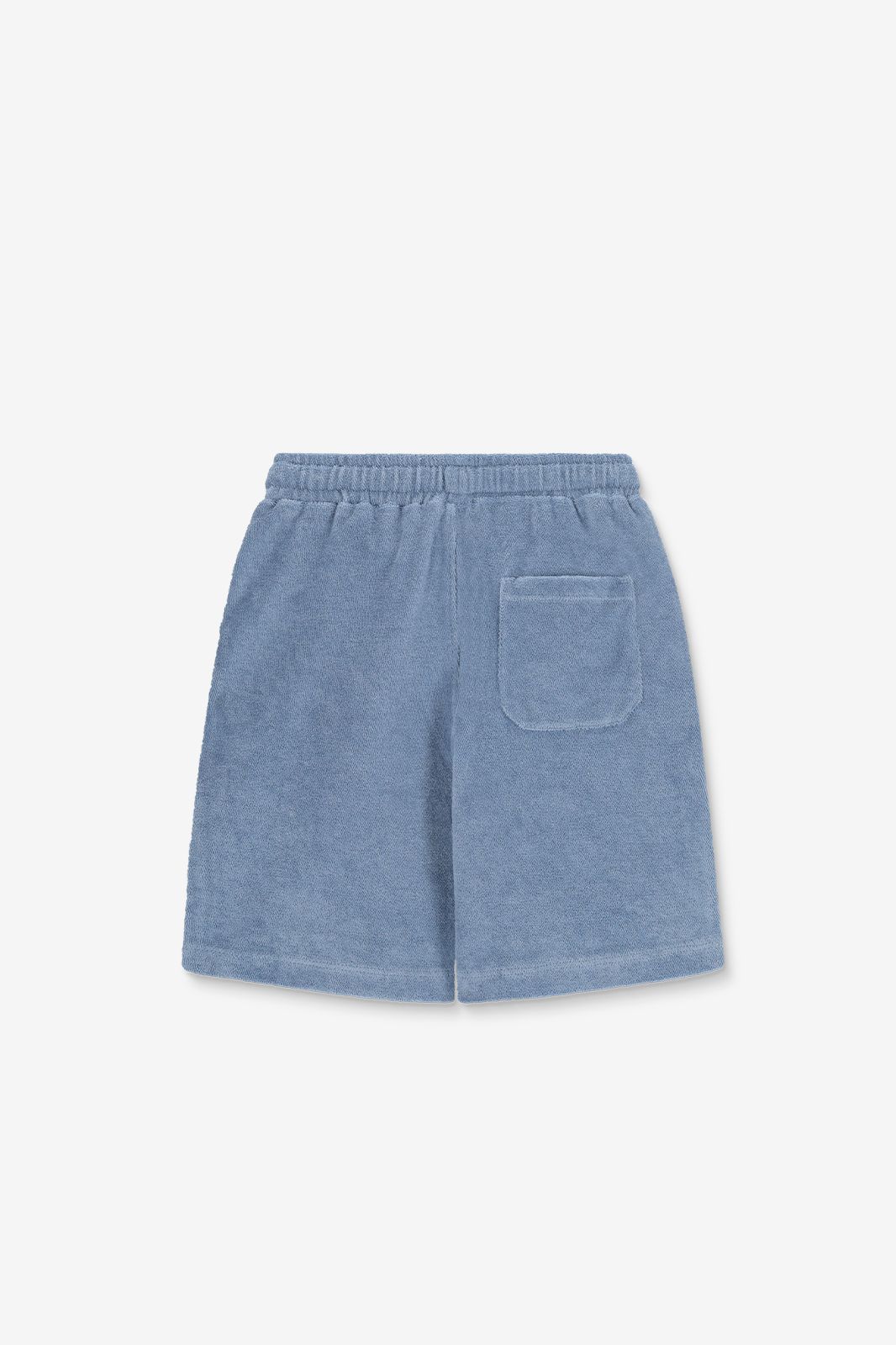 Short en tissu éponge - bleu clair
