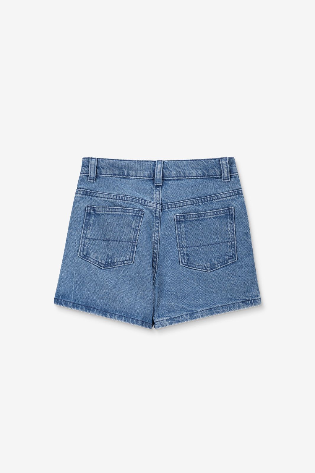 Jupe-short en jean - bleu clair