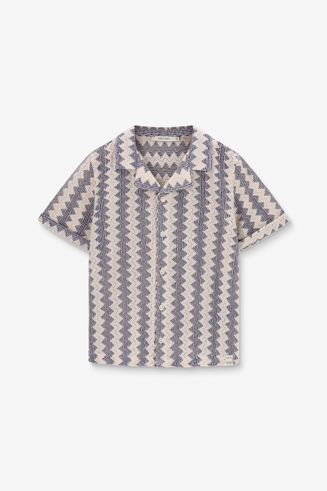 Chemise crochet - bleu foncé