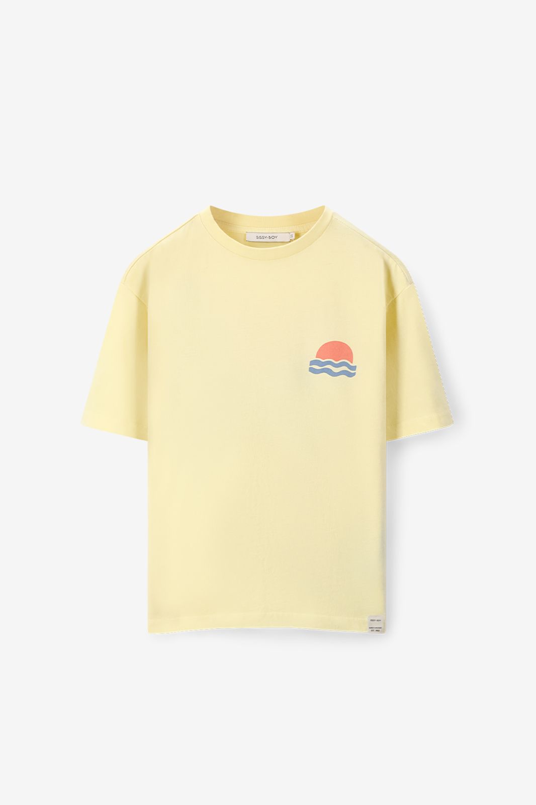 T-shirt avec illustration - jaune clair