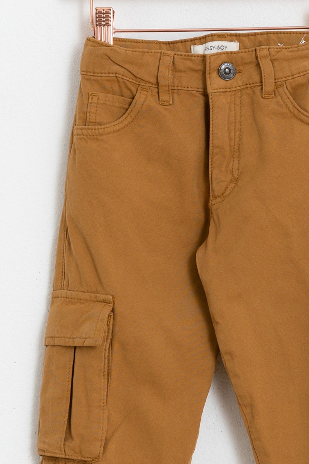Pantalon avec poches cargo - marron