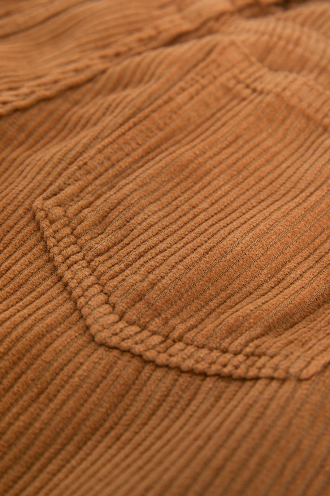Pantalon en velours côtelé - marron