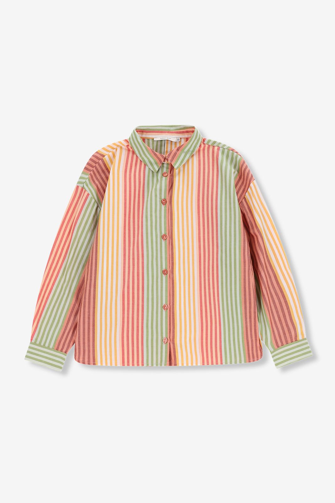 Blouse à rayures - multicolore