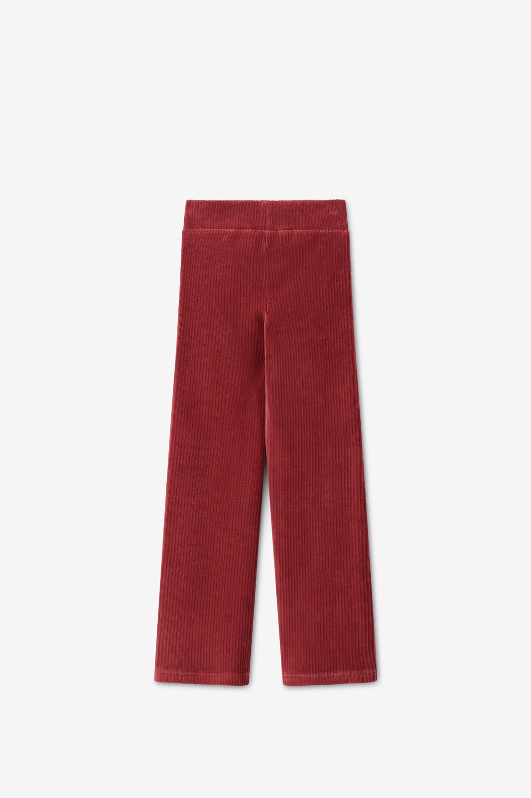 Legging côtelé - rouge foncé