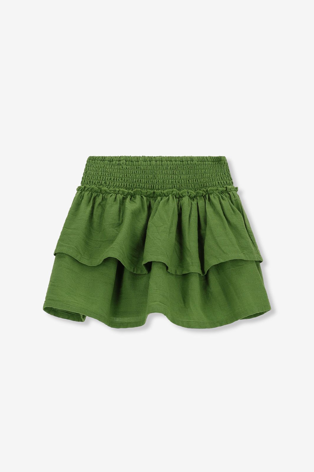 Jupe à volants - vert