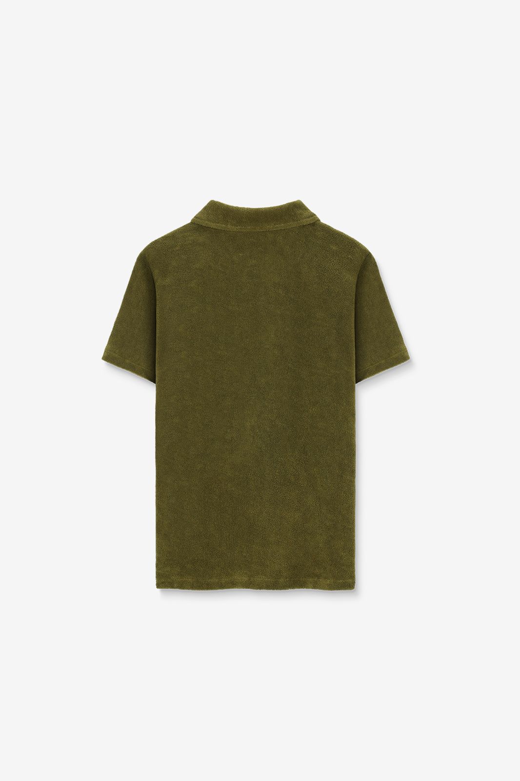 Polo en tissu éponge - vert