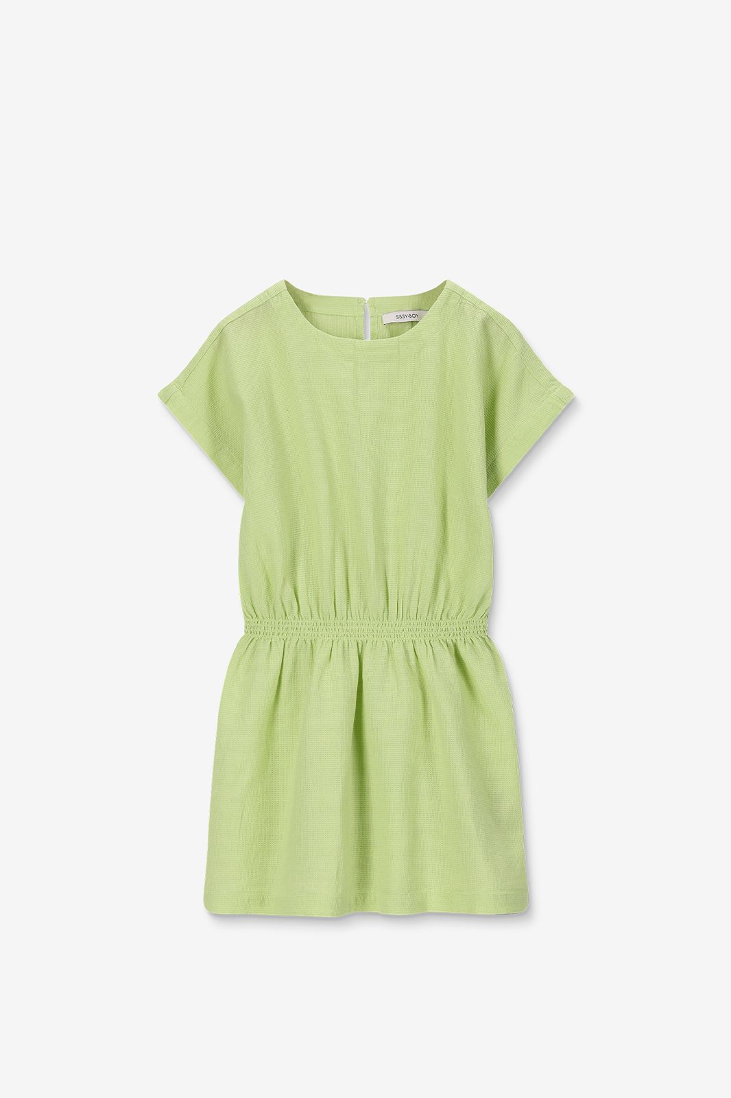 Robe avec structure - vert clair