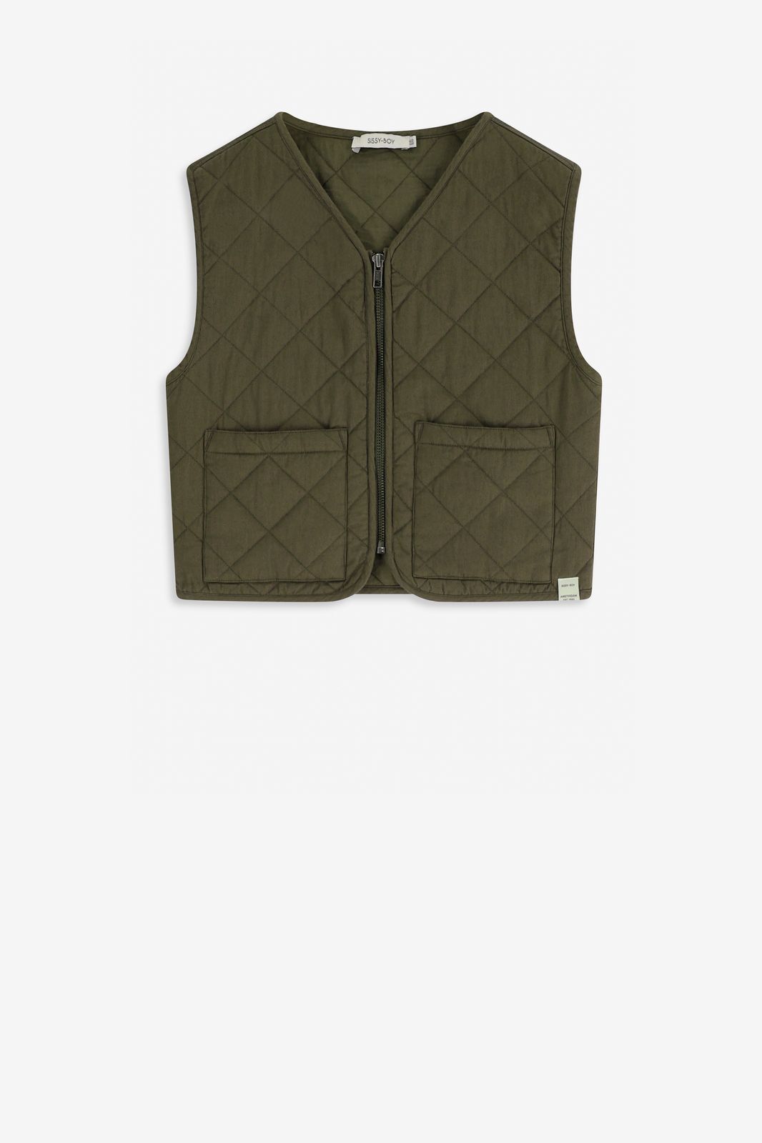 Gilet matelassé - vert foncé
