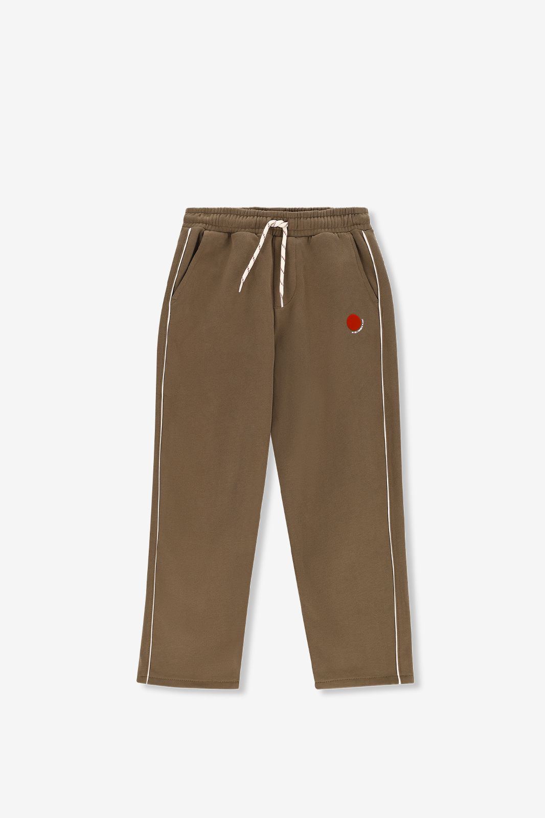 Pantalon de survêtement jambes droites - vert foncé