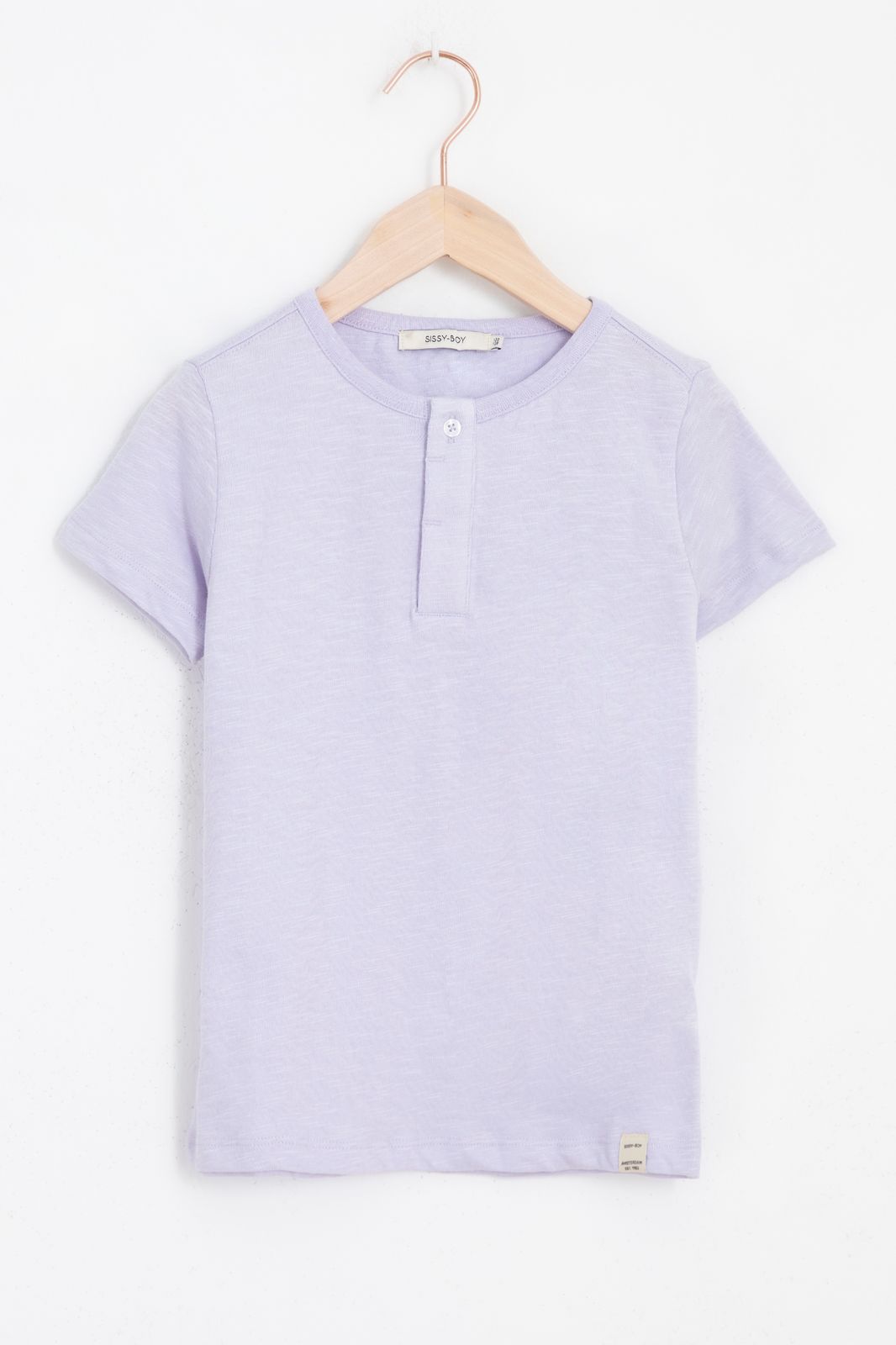 T-shirt en coton - violet clair