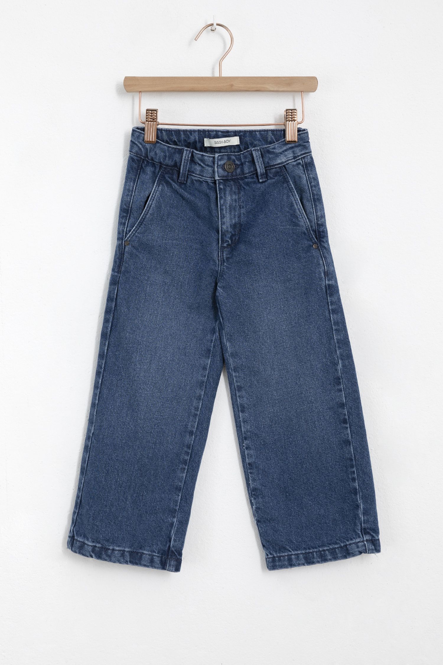 Mid blue spijkerbroek met steekzakken - Kids | Sissy-Boy