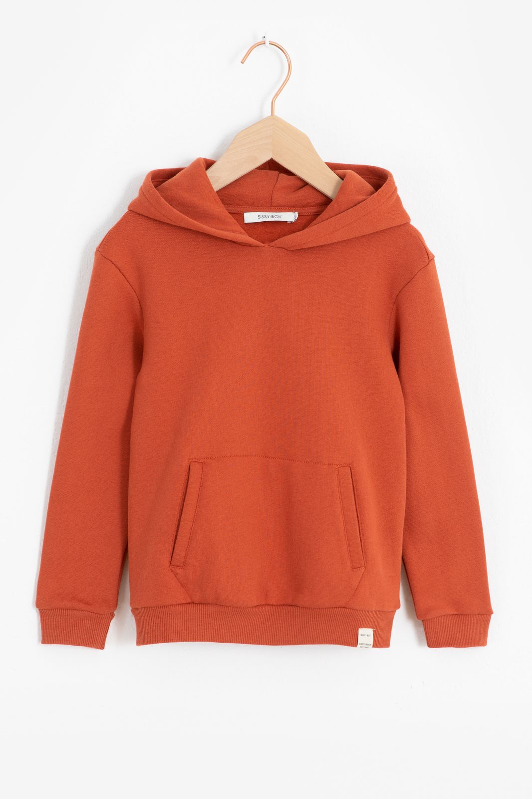 Oranje katoenen hoodie - Kids | Sissy-Boy