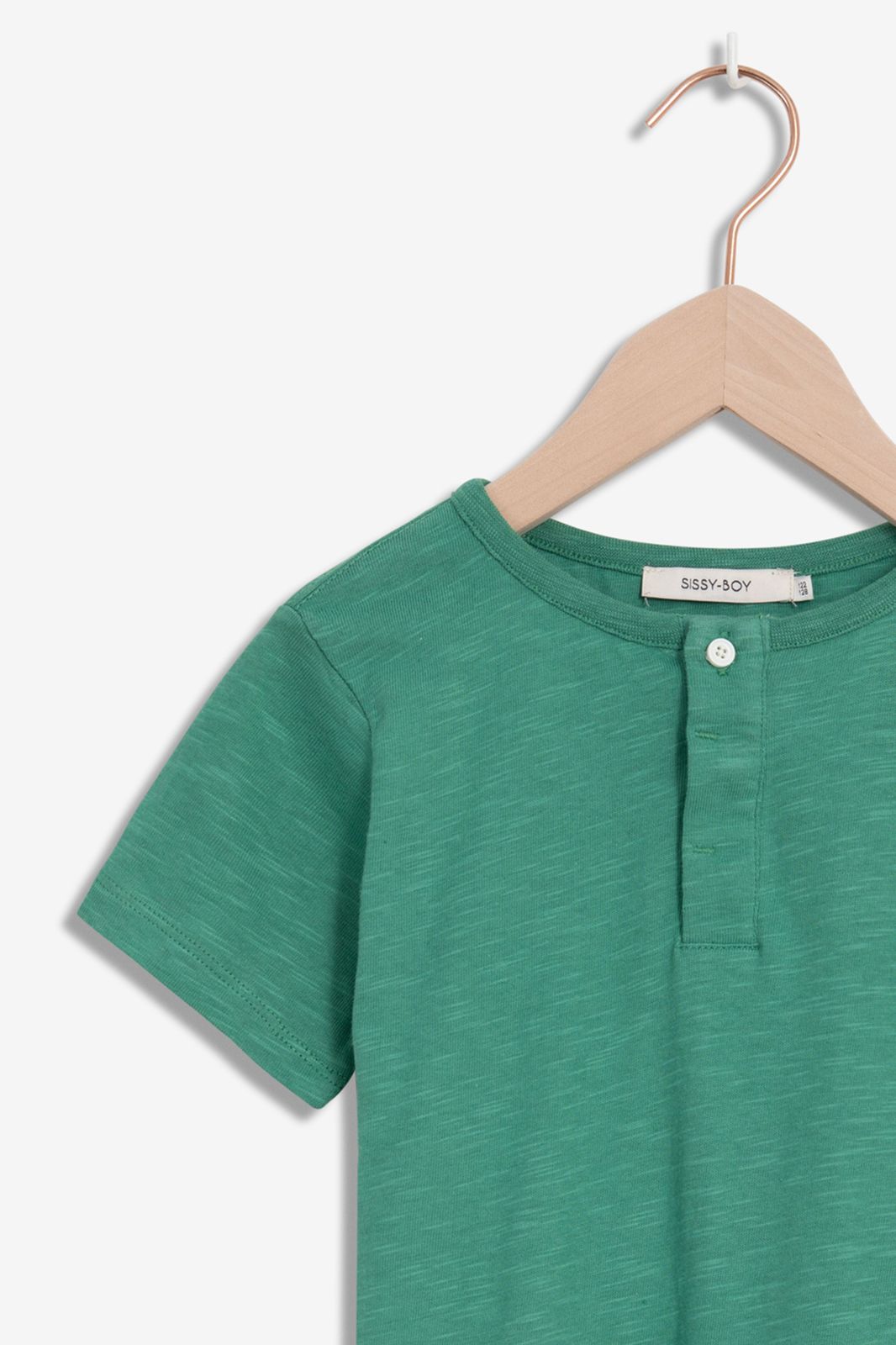 Groen henley T-shirt - Kids | Sissy-Boy