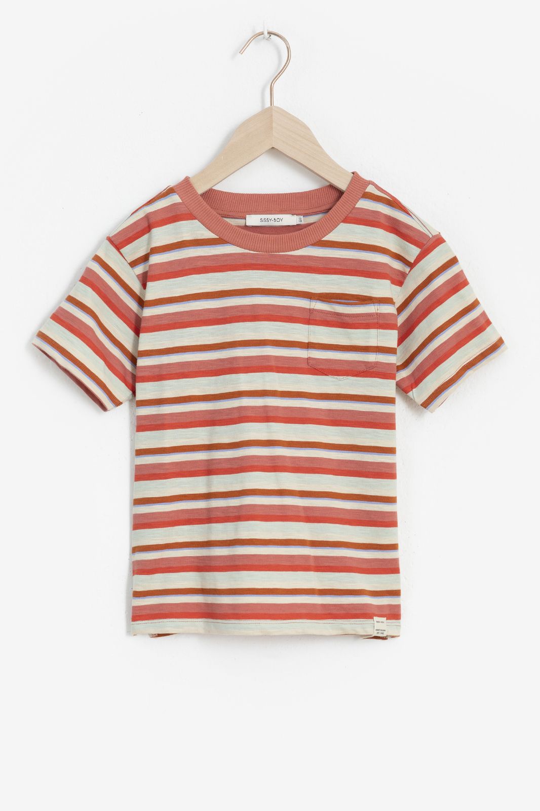 Rood gestreept T-shirt - Kids | Sissy-Boy