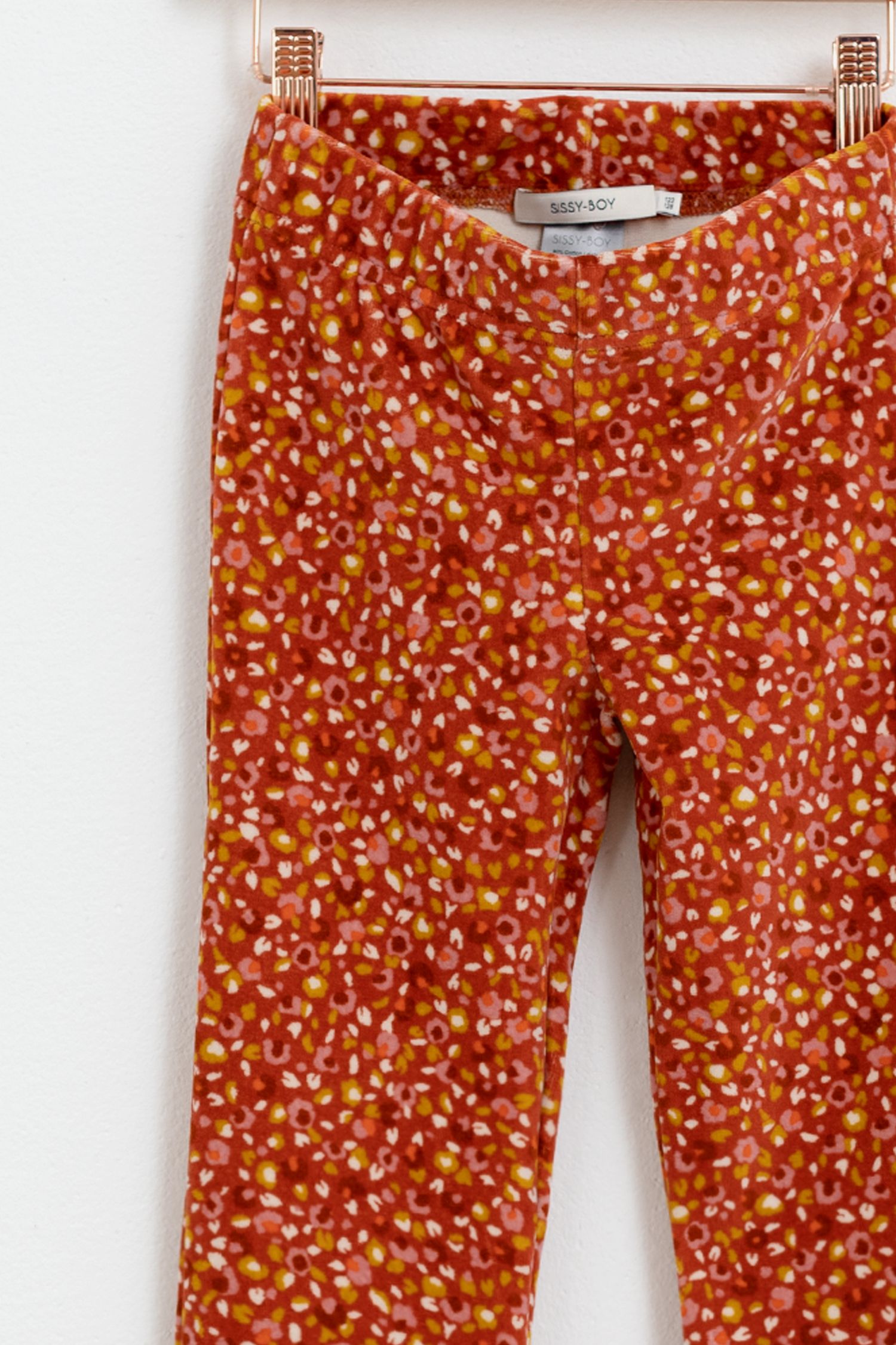 flared legging print