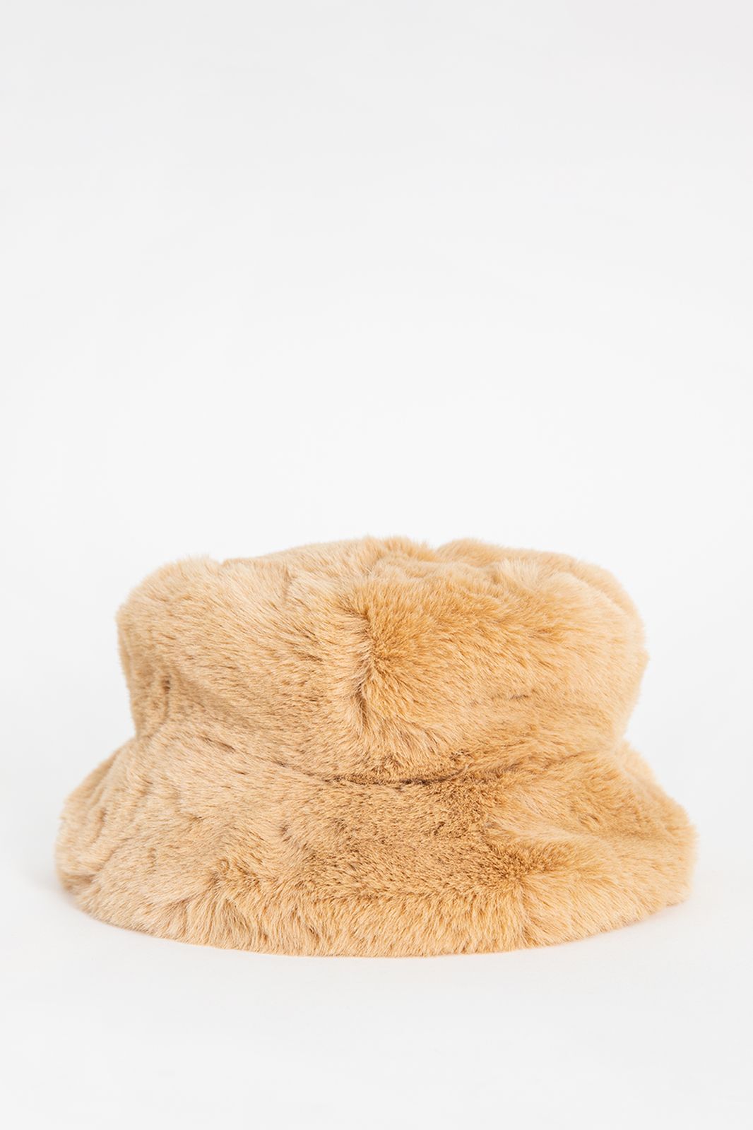 Beige fluffy bucket hat - Kids | Sissy-Boy