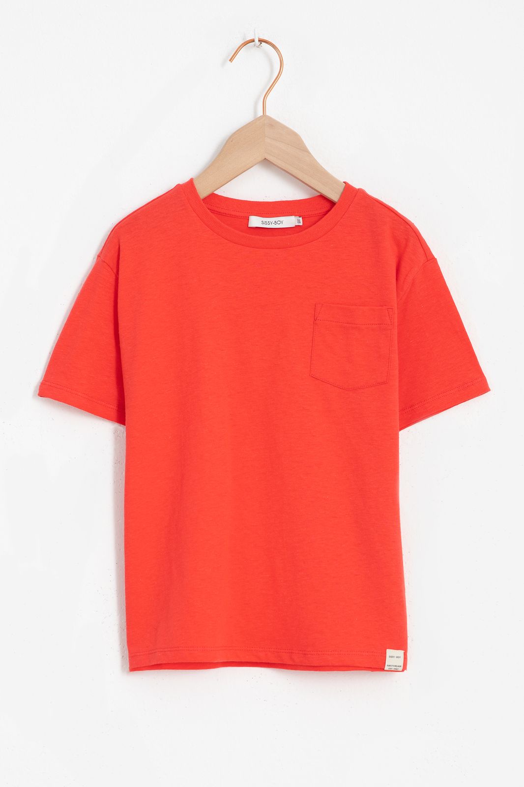 Rood T-shirt - Kids | Sissy-Boy