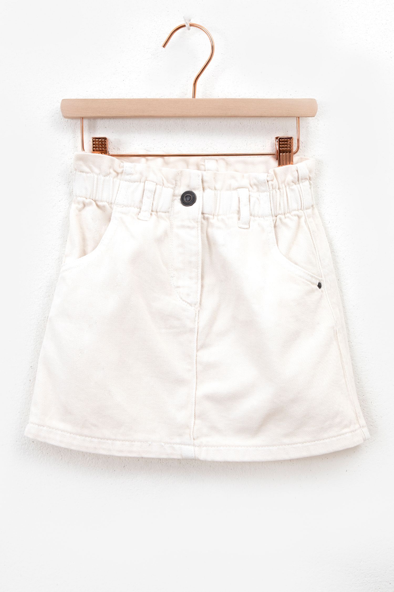 Witte 2025 denim rok