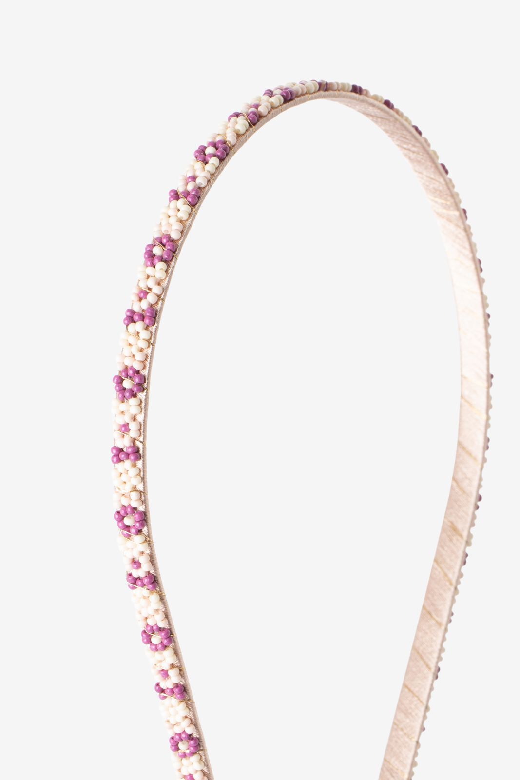 Bandeau avec perles - multicolore