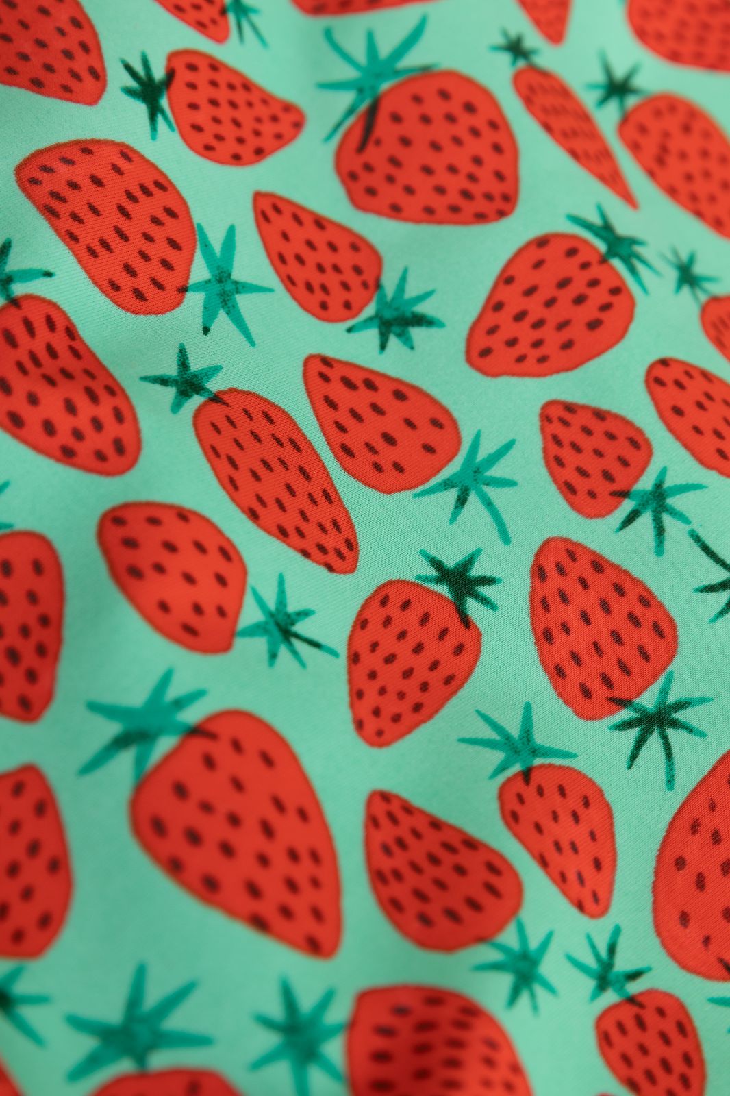 Bikini mit Erdbeer-Print
