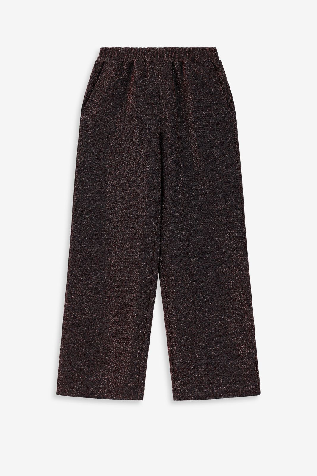Lurex-Hose - bronzefarben