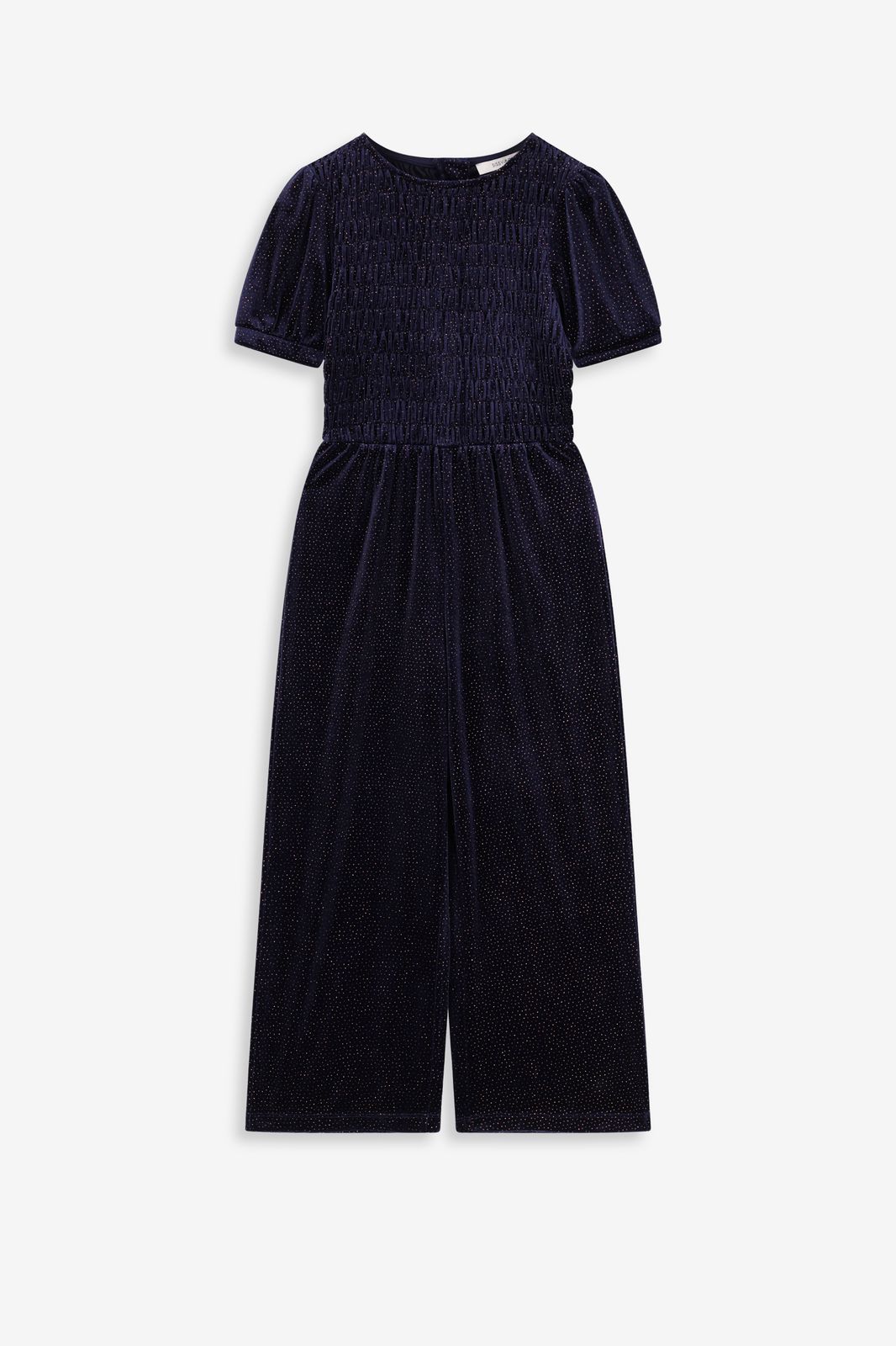Jumpsuit mit Glitzer - dunkelblau