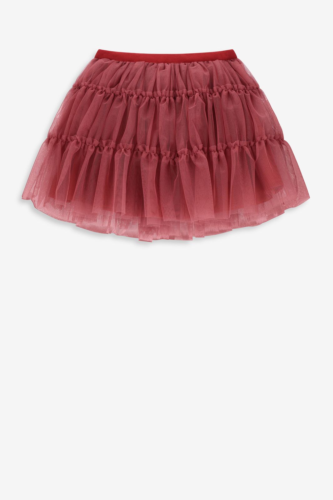 Jupe en tulle - rouge foncé