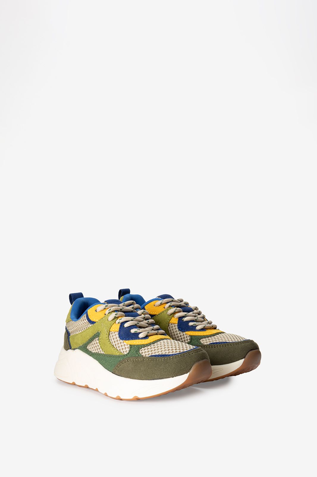 Mesh-Sneaker - grün