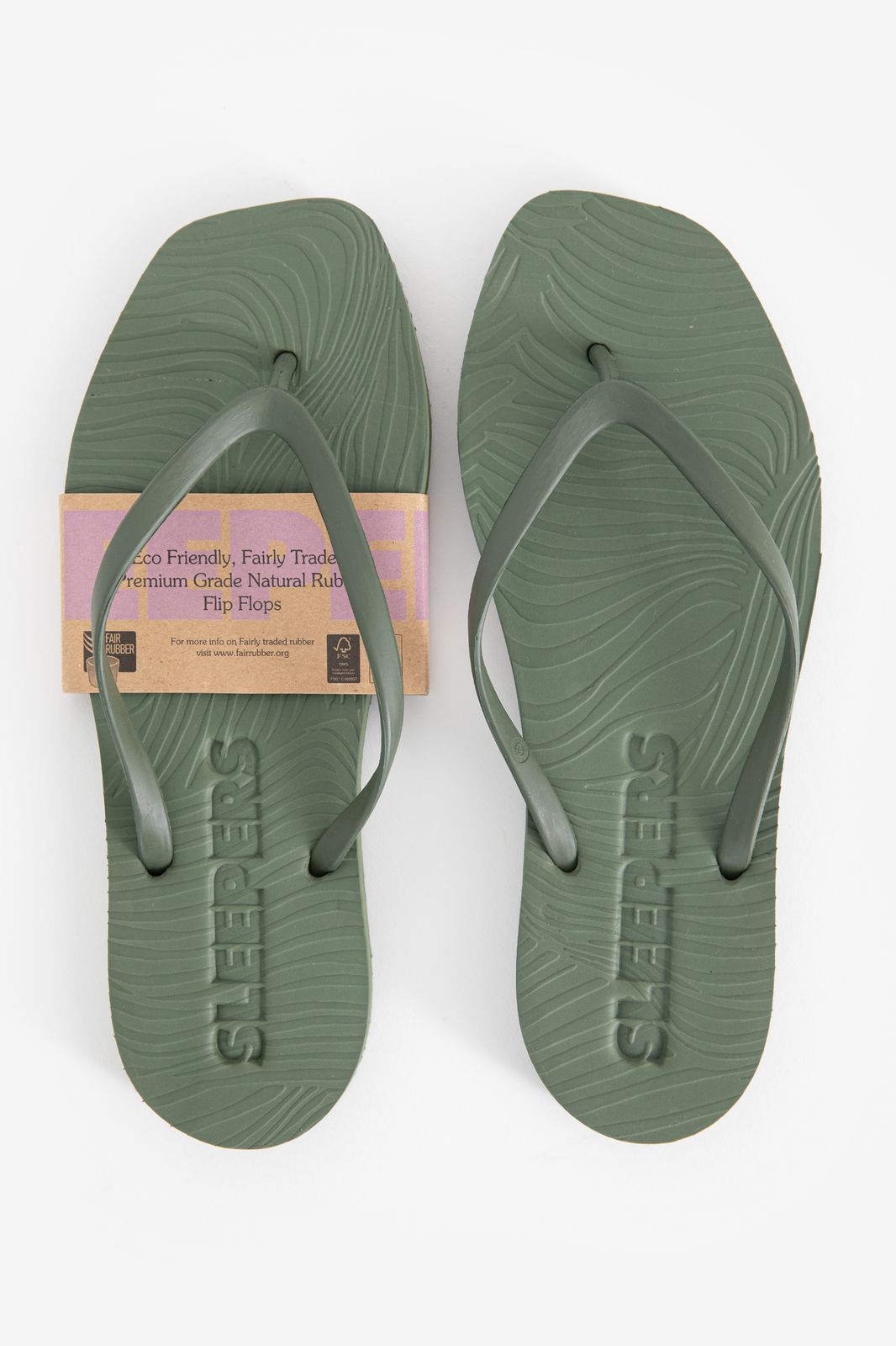 Sleepers groene tapered slippers - Dames | Sissy-Boy