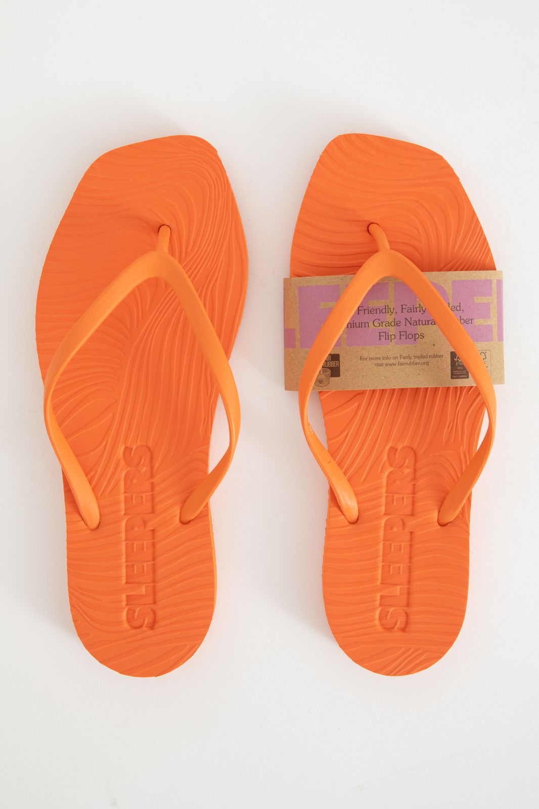 Sleepers oranje tapered slippers - Dames | Sissy-Boy